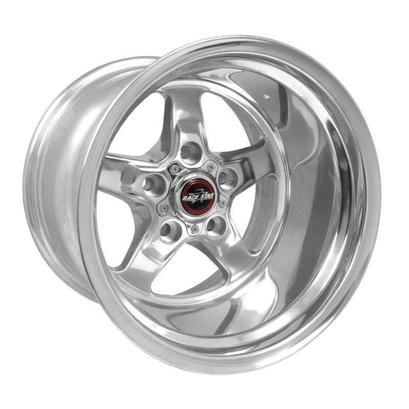 Race Star 92 Drag Star 15x12.00 5x4.75bc 4.00bs Direct Drill Polished Wheel