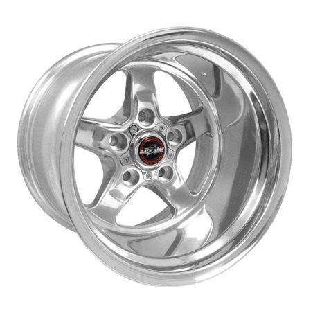 Race Star 92 Drag Star 15x12.00 5x4.75bc 4.00bs Direct Drill Polished Wheel