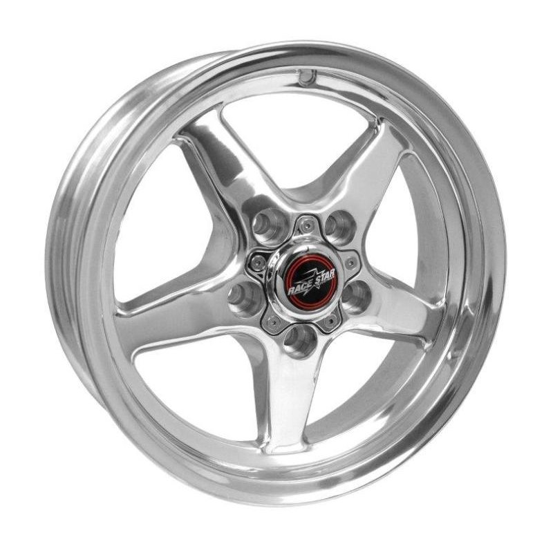 Race Star 92 Drag Star 15x5.00 5x4.50bc 2.38bs Direct Drill Polished Wheel