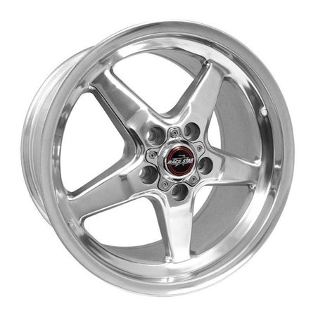 Race Star 92 Drag Star 17x10.50 5x4.50bc 7.63bs Direct Drill Polished Wheel