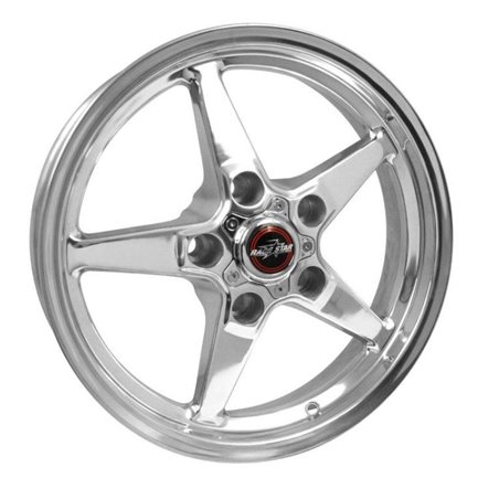 Race Star 92 Drag Star 17x4.50 5x135bc 1.75bs Direct Drill Polished Wheel