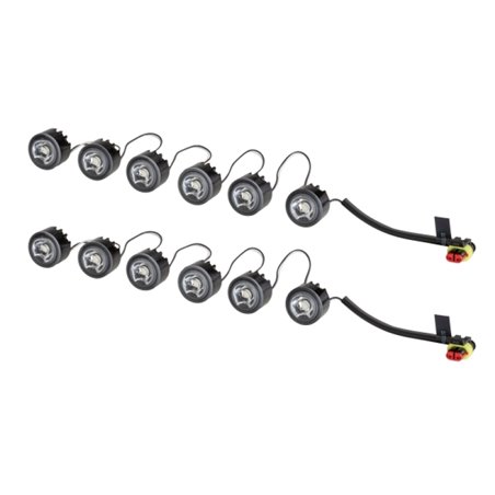 Hella LEDayFLex Daytime Running Lights (6 Lamp Kit)