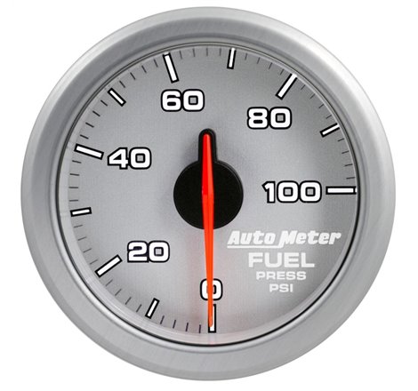 Autometer Airdrive 2-1/6in Fuel Pressure Gauge 0-100 PSI - Silver