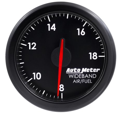 Autometer Airdrive 2-1/6in Wideband Air / Fuel Gauge 10:1-17:1 ARF Range - Black