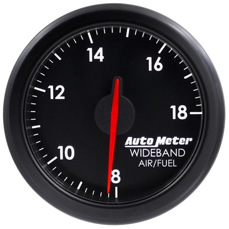 Autometer Airdrive 2-1/6in Wideband Air / Fuel Gauge 10:1-17:1 ARF Range - Black