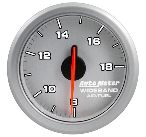 Autometer Airdrive 2-1/6in Wideband Air / Fuel Gauge 10:1-17:1 ARF Range - Silver