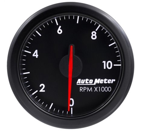 Autometer Airdrive 2-1/6in Tachometer Gauge 0-10K RMP - Black