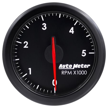 Autometer Airdrive 2-1/6in Tachometer Gauge 0-5K RPM - Black