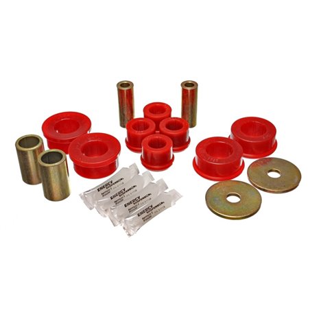 Energy Suspension 02-06 Subaru Impreza/WRX Red Front Control Arm Bushing Set