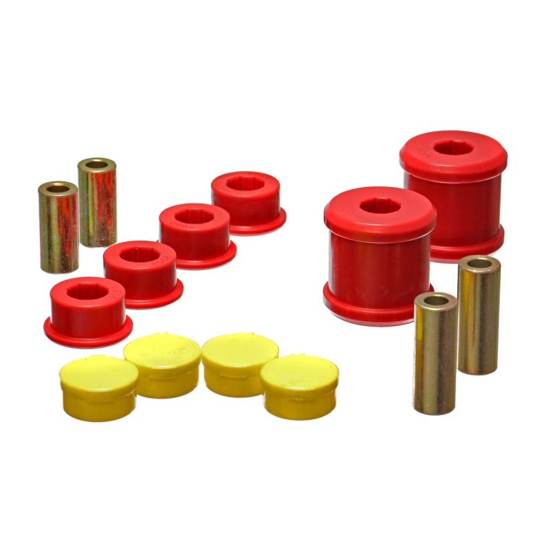 Energy Suspension 02-06 Subaru Impreza/WRX Red Rear Trailing  Arm Bushing Set