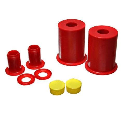 Energy Suspension 05-13 Ford Mustang Red Front Lower Control Arm Bushings (Must reuse outer metal sh