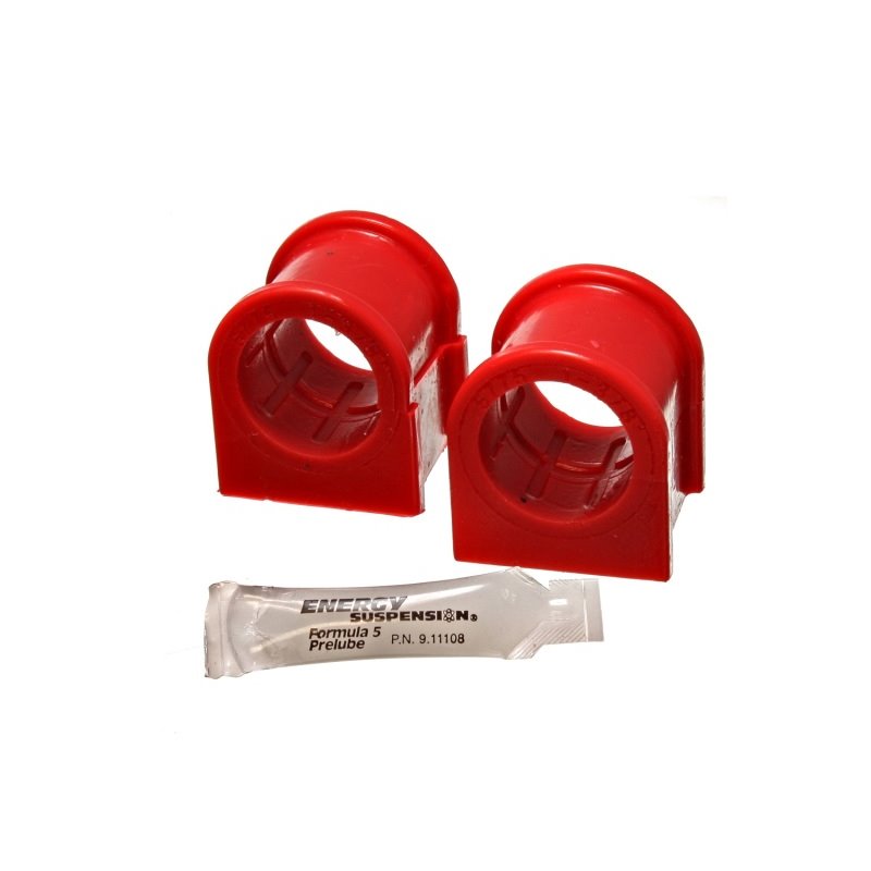 Energy Suspension 05-07 Ford Mustang Red Front Sway Bar Bushing Set (Must Reuse All Metal Parts)