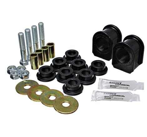 Energy Suspension 05-07 Ford Mustang Black Rear Sway Bar Frame Bushings (Must Reuse All Metal Parts)