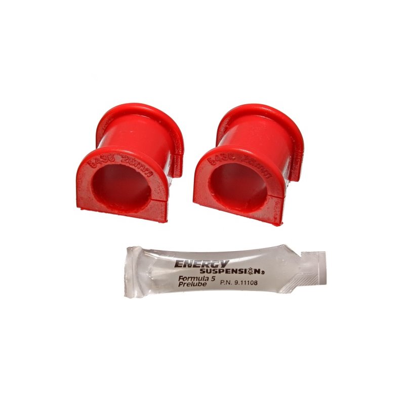 Energy Suspension 99-00 Honda Civic Si Red 26mm Front Sway Bar Bushings