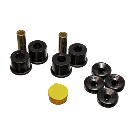 Energy Suspension 99-00 Honda Civic Si Black Front Shock Bushing Set