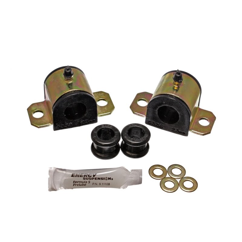 Energy Suspension 92-01 Honda Prelude Black 23mm Front Sway Bar Bushings (Sway Bar end link bushings