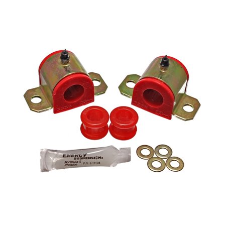 Energy Suspension 92-01 Honda Prelude Red 23mm Front Sway Bar Bushings (Sway Bar end link bushings a