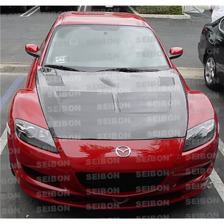 Seibon 04-08 Mazda RX8 TSII Carbon Fiber Hood