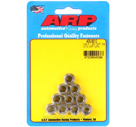 ARP M8 x 1.25 12pt SS Nut Kit