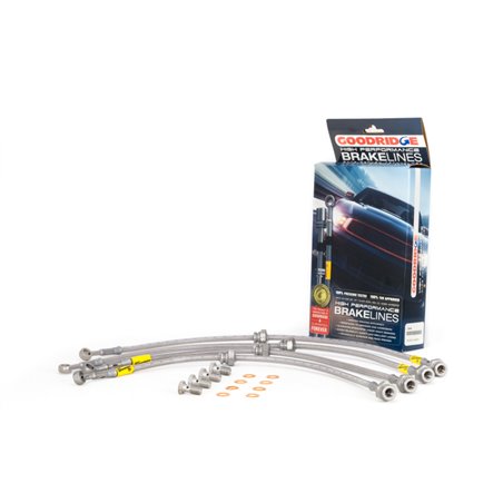 Goodridge 00-06 Nissan Sentra 2.0L w/ ABS incl. SE-R & Spec-V Brake Lines