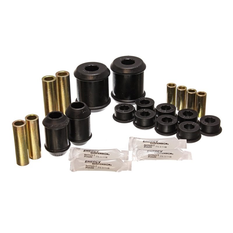 Energy Suspension 00-04 Mitsubishi Eclipse FWD Black Rear Control Arm Bushing Set