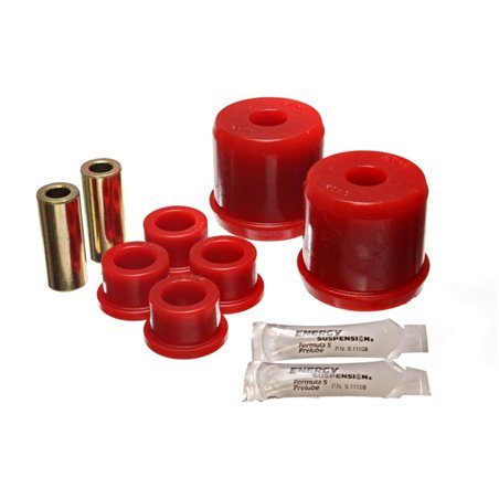 Energy Suspension 00-1/01 Mitsubishi Eclipse FWD Red Front Control Arm Bushing Set