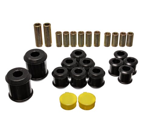 Energy Suspension 95-99 Mitsubishi Eclipse FWD/AWD Black Rear Control Arm Bushing Set