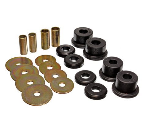 Energy Suspension 90-94 Mitsubishi Eclipse FWD Black Sub-Frame Bushing Set