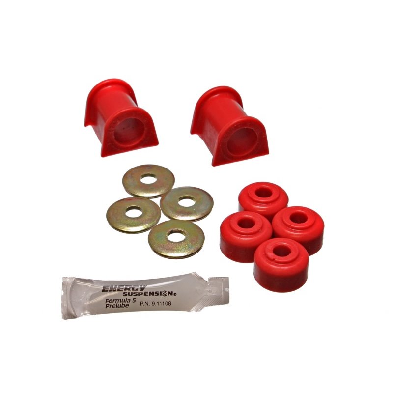 Energy Suspension 90-94 Mitsubishi Eclipse FWD Red 19mm Front Sway Bar Bushings (Sway bar end link b