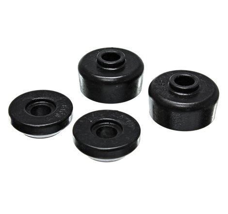 Energy Suspension 95-99 Mitsubishi Eclipse FWD/AWD Black Rear Shock Upper Bushing Set