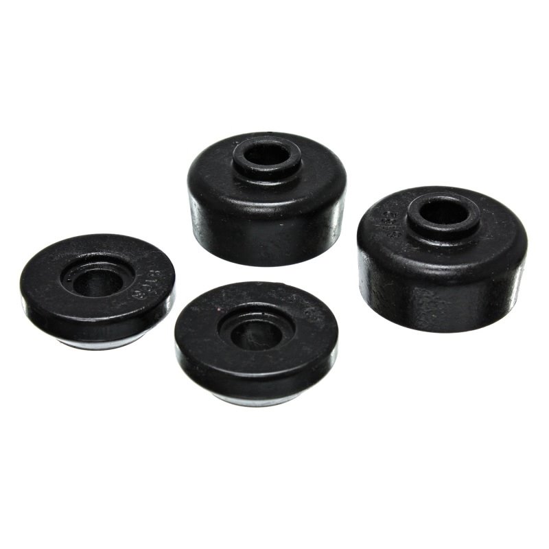 Energy Suspension 95-99 Mitsubishi Eclipse FWD/AWD Black Rear Shock Upper Bushing Set