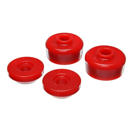 Energy Suspension 95-99 Mitsubishi Eclipse FWD/AWD Red Rear Shock Upper Bushing Set