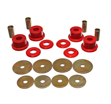 Energy Suspension 90-94 Mitsubishi Eclipse AWD Red Sub-Frame Bushing Set