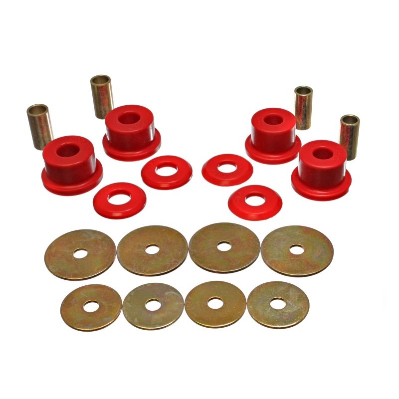 Energy Suspension 90-94 Mitsubishi Eclipse AWD Red Sub-Frame Bushing Set