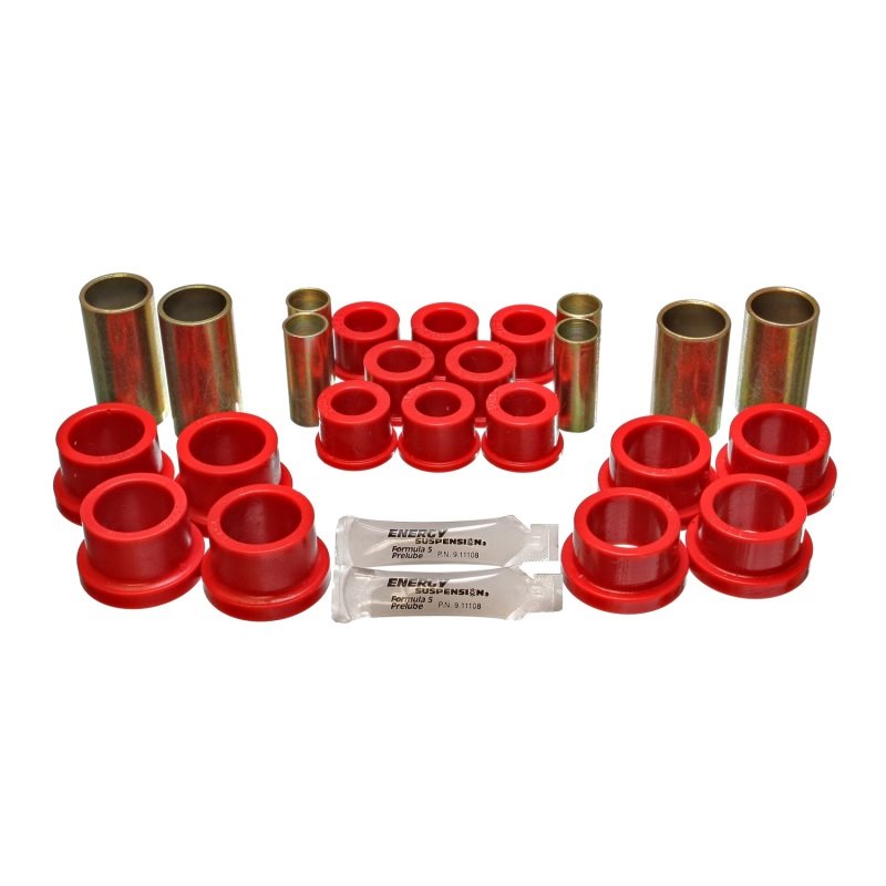 Energy Suspension 70-78 Nissan 240Z/260Z/280Z Red Rear Control Arm Bushing Set