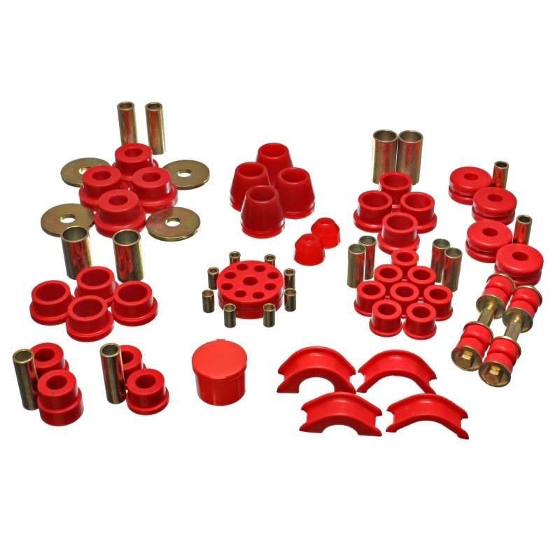 Energy Suspension 70-70 Nissan 240Z Red Hyper-Flex Master Bushing Set