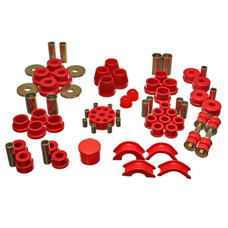 Energy Suspension 70-70 Nissan 240Z Red Hyper-Flex Master Bushing Set