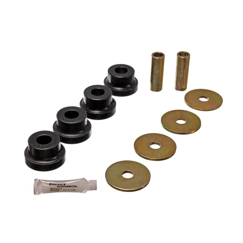 Energy Suspension 70-78 Nissan 240Z/260Z/280Z Black Differential Carrier (Mustache Bar) Bushings