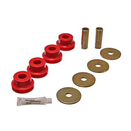 Energy Suspension 70-78 Nissan 240Z/260Z/280Z Red Differential Carrier (Mustache Bar) Bushings