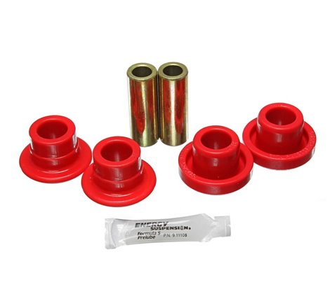 Energy Suspension 95-98 Nissan 240SX (S14) / 90-96 300ZX Red Front Control Arm Bushing Set (Must reu