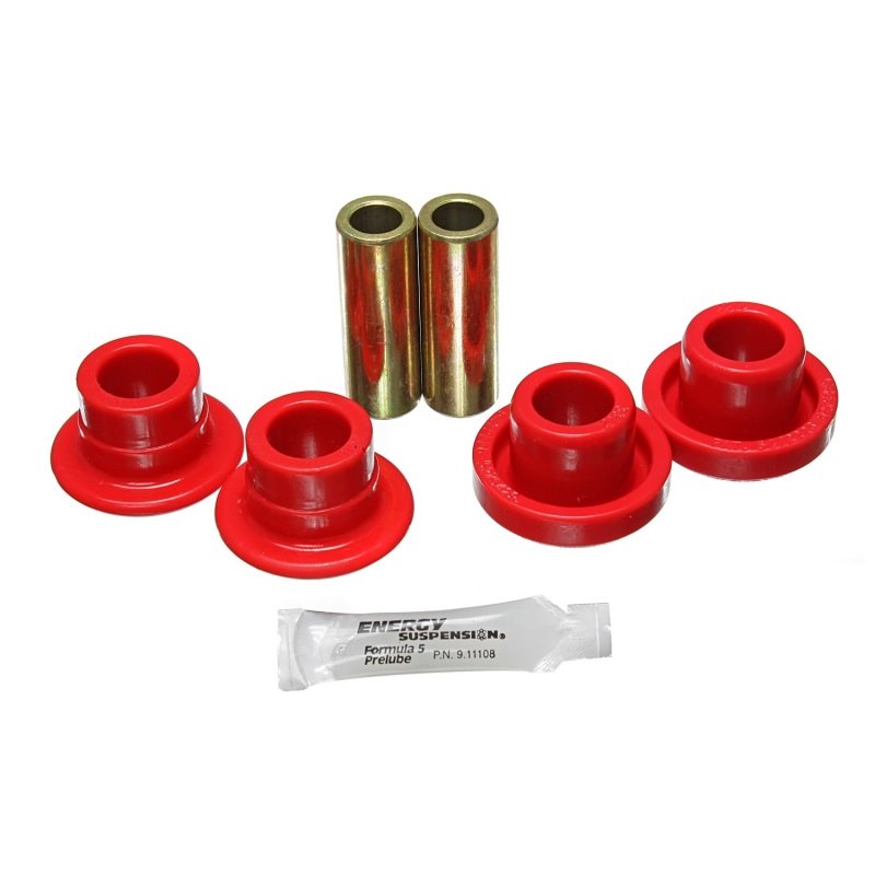 Energy Suspension 95-98 Nissan 240SX (S14) / 90-96 300ZX Red Front Control Arm Bushing Set (Must reu