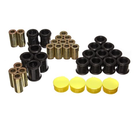 Energy Suspension 95-98 Nissan 240SX (S14) Black Rear Control Arm Bushing Set (Must reuse existing o