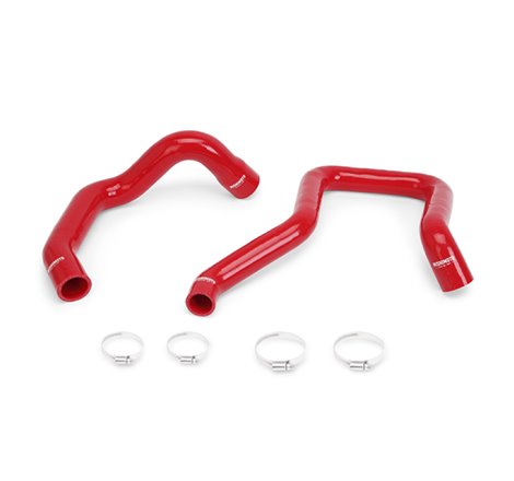 Mishimoto 91-01 Jeep Cherokee XJ 4.0L Silicone Coolant Hose Kit - Red