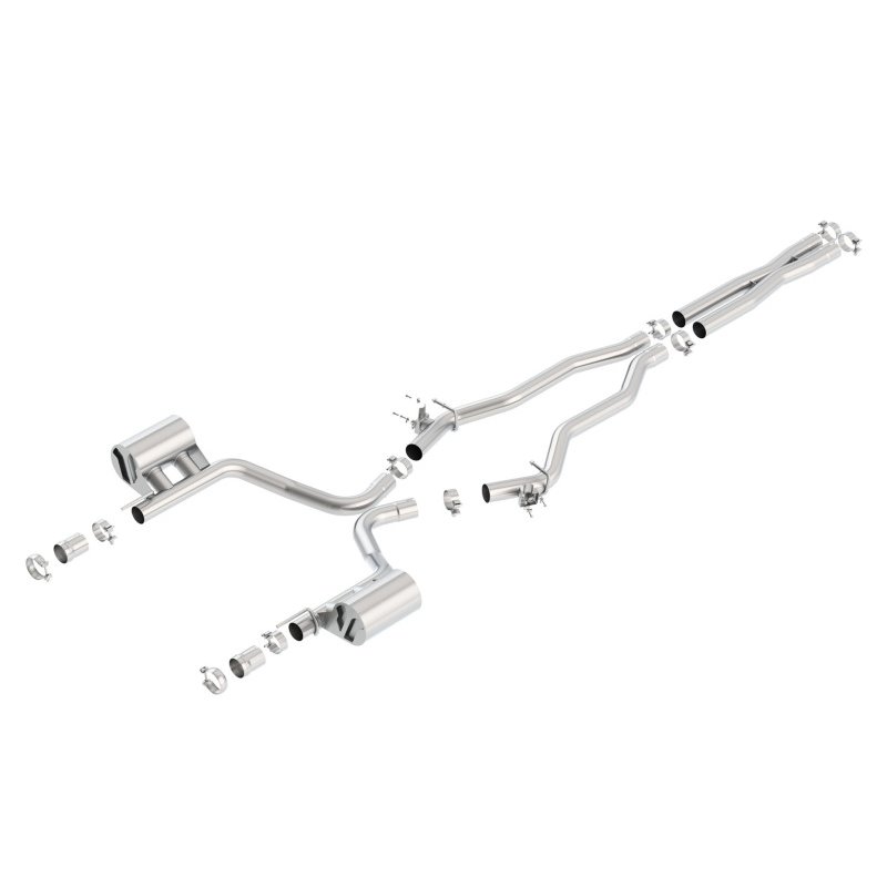 Borla 2015-2022 Charger SRT 392 / Scat Pack 6.4L Atak Catback Exhaust Single Split Rear Exit