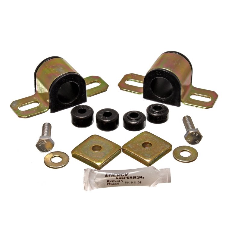 Energy Suspension 95-98 Nissan 240SX (S14) Black 27mm Front Sway Bar Frame Bushings (Sway bar end li