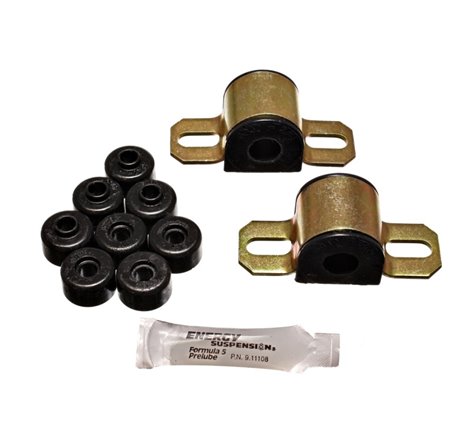 Energy Suspension 95-98 Nissan 240SX (S14) Black 16mm Rear Sway Bar Frame Bushings (Sway bar end lin