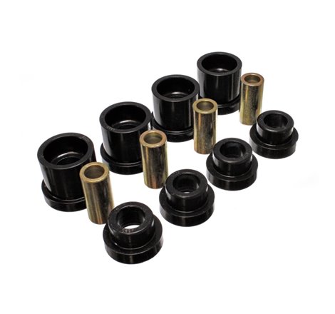 Energy Suspension 95-98 Nissan 240SX (S14) Black Rear Subframe Insert Set (Must reuse all metal part