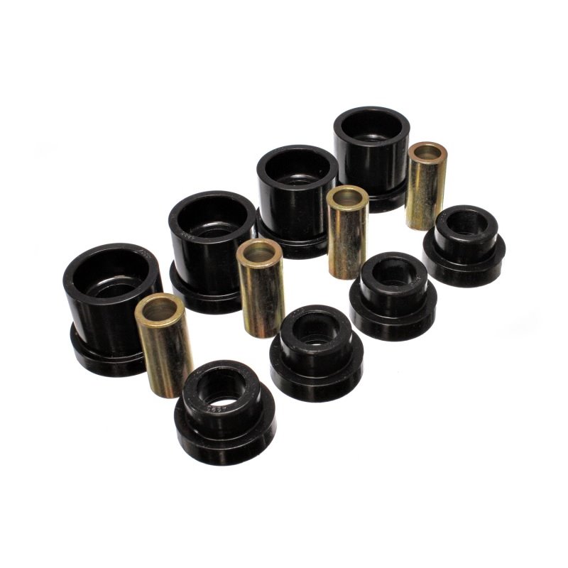 Energy Suspension 95-98 Nissan 240SX (S14) Black Rear Subframe Insert Set (Must reuse all metal part