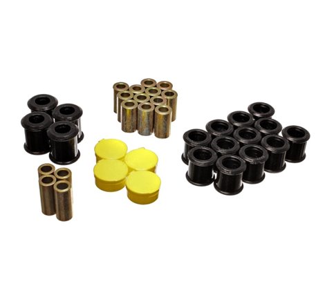 Energy Suspension 89-94 Nissan 240SX (S13) Black Rear Control Arm Bushing Set