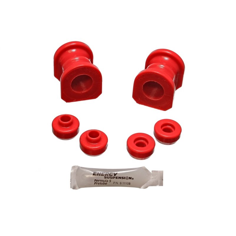 Energy Suspension 89-94 Nissan 240SX (S13) Red 24mm Front Sway Bar Bushing Set